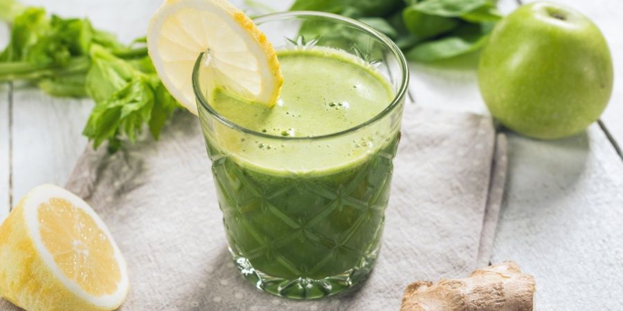 detoxifiere cu suc verde