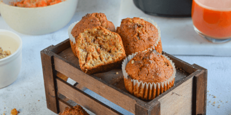 REȚETĂ Carrot Muffins by Sweers&Others